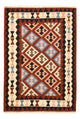 Kelim Fars Teppich 102x146cm - mehrfarbig