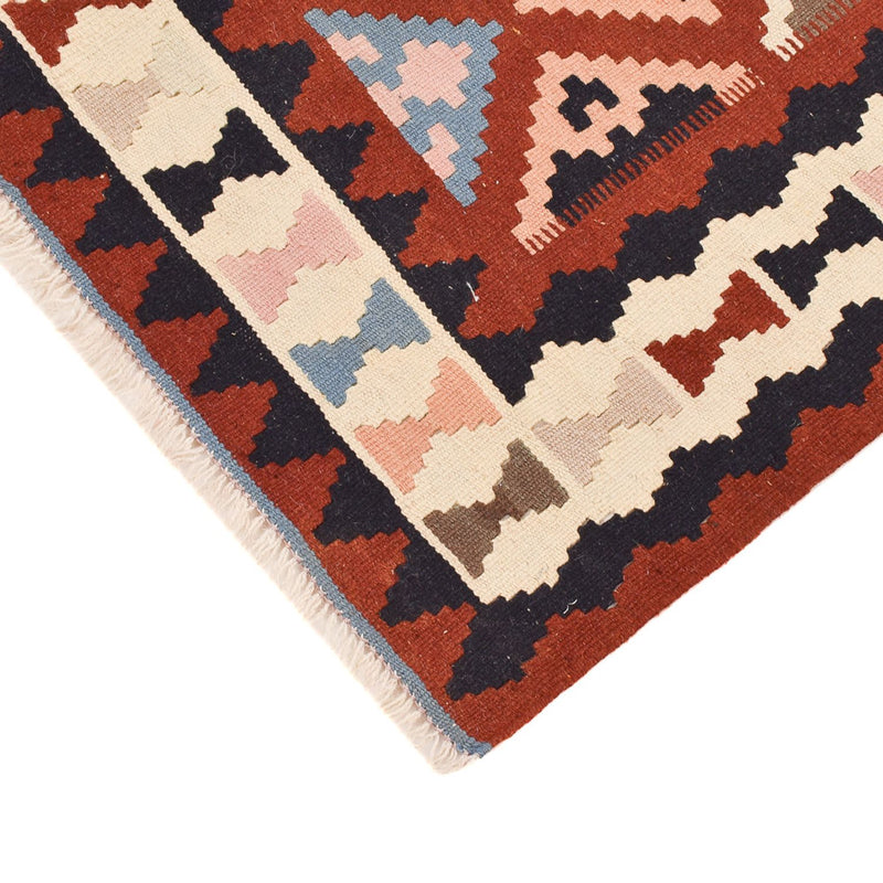 Kelim Fars Teppich 102x146cm - mehrfarbig