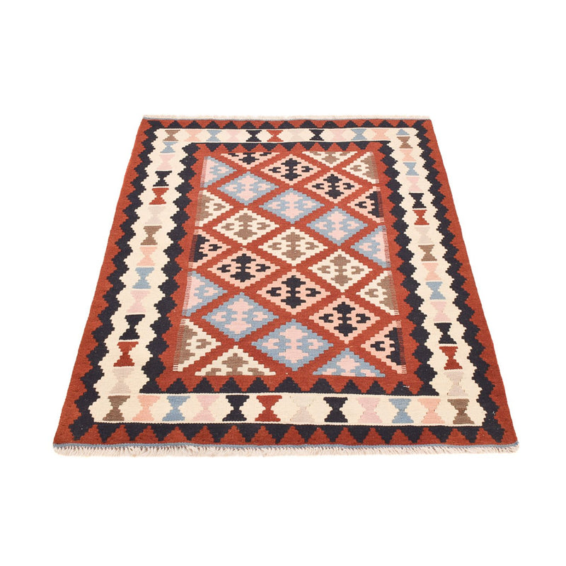 Kelim Fars Teppich 102x146cm - mehrfarbig