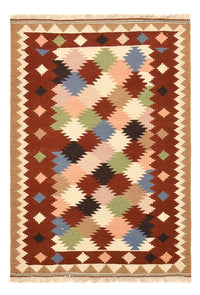 Kelim Fars Teppich 102x150cm - mehrfarbig – product image