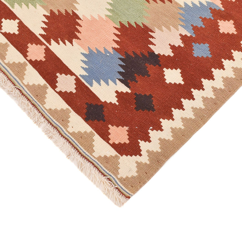 Kelim Fars Teppich 102x150cm - mehrfarbig