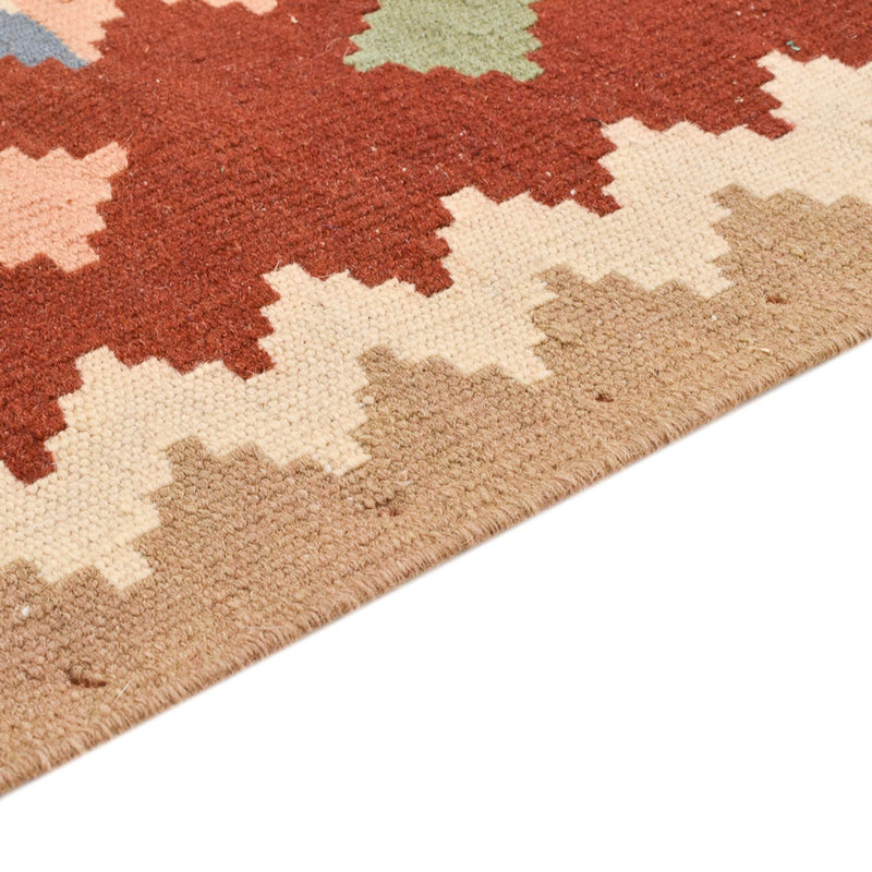 Kelim Fars Teppich 102x150cm - mehrfarbig
