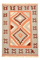 Kelim Fars Teppich 105x150cm - mehrfarbig