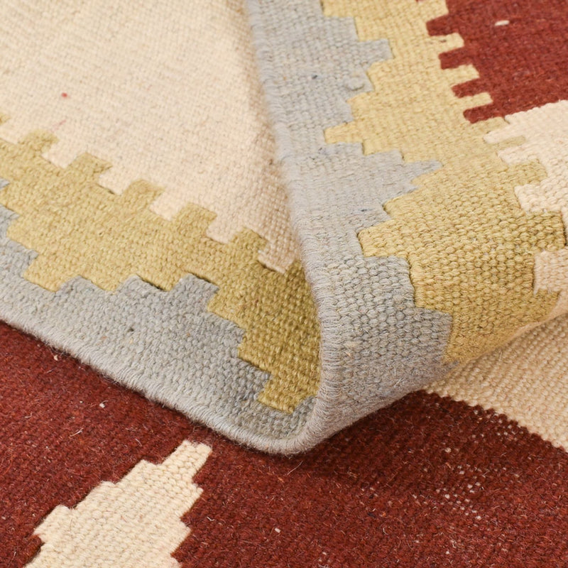 Kelim Fars Teppich 106x150cm - mehrfarbig