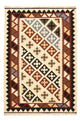 Kelim Fars Teppich 100x146cm - mehrfarbig