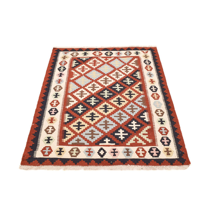 Kelim Fars Teppich 104x150cm - mehrfarbig
