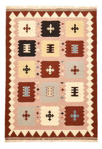 Kelim Fars Teppich 103x147cm - mehrfarbig – product image