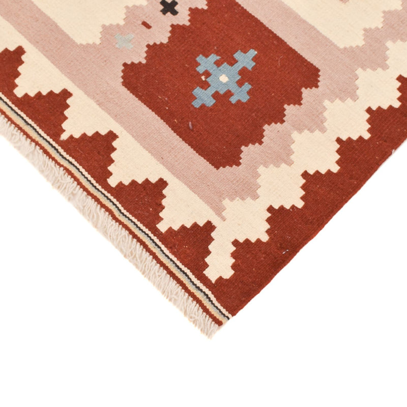 Kelim Fars Teppich 103x147cm - mehrfarbig