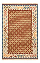 Kelim Fars Teppich 98x147cm - mehrfarbig