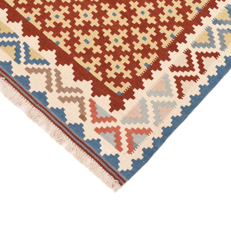 Kelim Fars Teppich 98x147cm - mehrfarbig