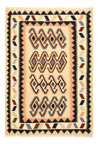 Kelim Fars Teppich 103x150cm - mehrfarbig – product image