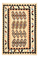 Kelim Fars Teppich 103x150cm - mehrfarbig