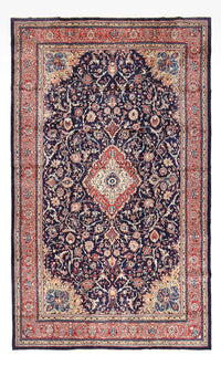 Mahal Teppich 300x522cm - Perserteppich - dunkelblau – product image