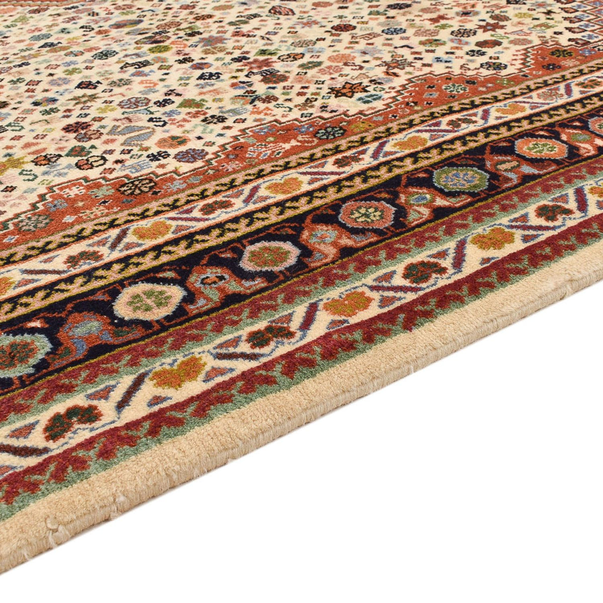 Kaschkuli Teppich 174x222cm - Perserteppich - sand