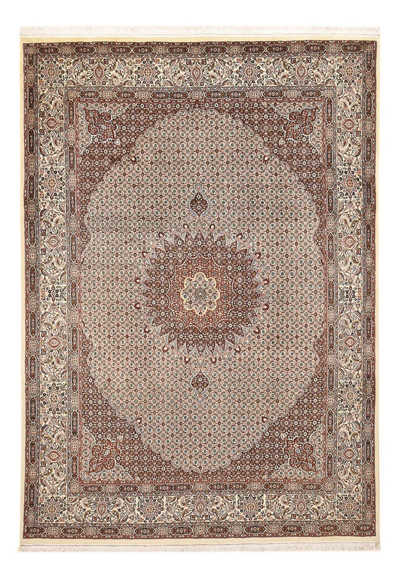 Moud Teppich 242x350cm - Perserteppich - hellbraun