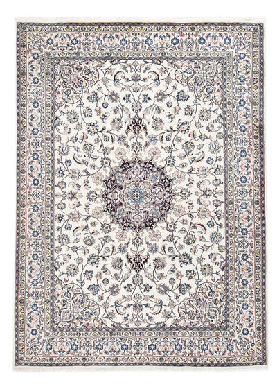 Maschad Teppich 241x336cm - Perserteppich - hellgrau