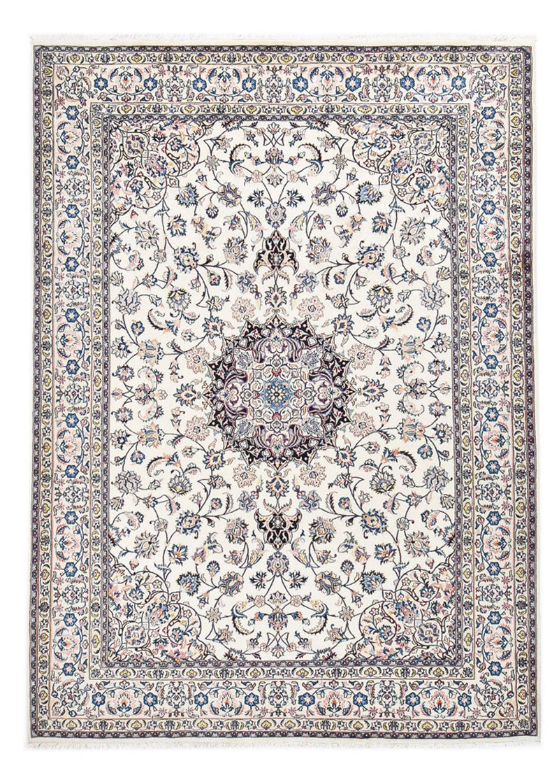 Maschad Teppich 241x336cm - Perserteppich - hellgrau