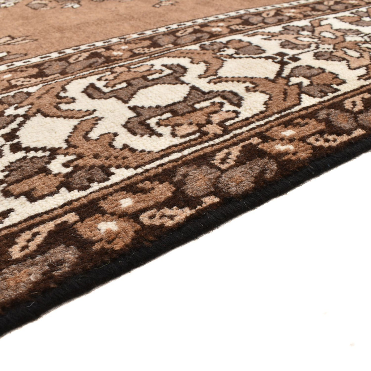 Mahal Teppich 207x291cm - Perserteppich - dunkelbeige