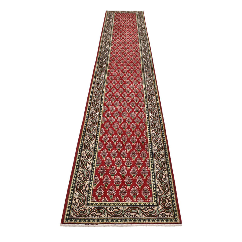 Täbriz Teppich 73x460cm - Perserteppich - rot