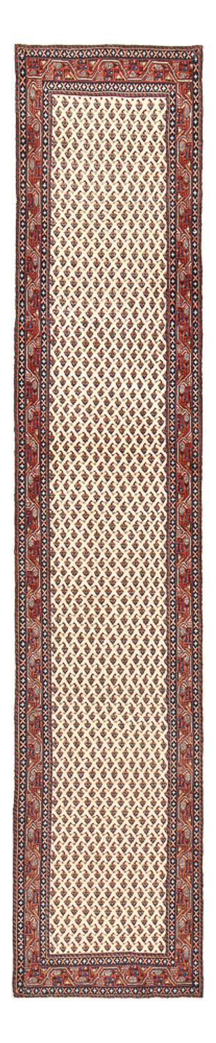 Sarough Teppich 75x389cm - Perserteppich - hellbeige