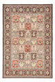 Ghom Teppich 132x195cm - Perserteppich - mehrfarbig