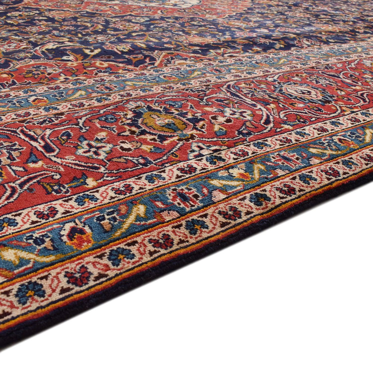 Keshan Teppich 289x396cm - Perserteppich - rost