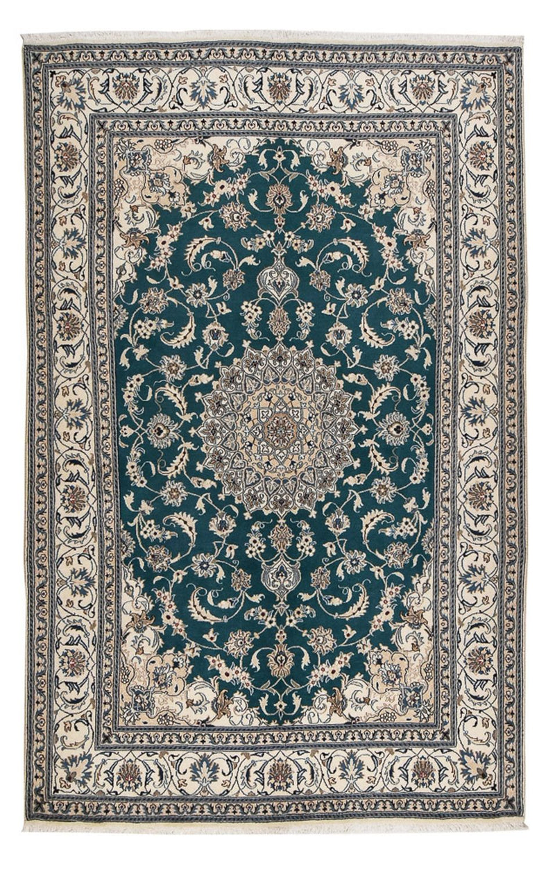 Nain - 12La Teppich 194x305cm - Perserteppich - grün