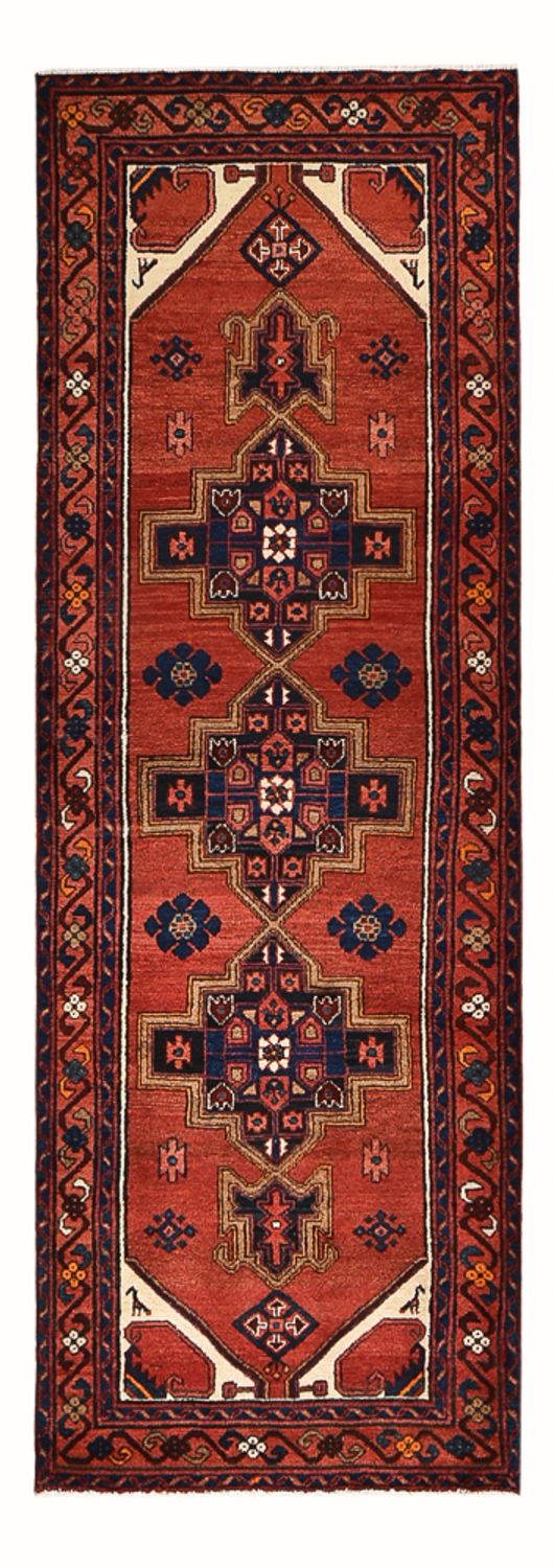 Bidjar - Zanjan Teppich 102x300cm - Perserteppich - rot