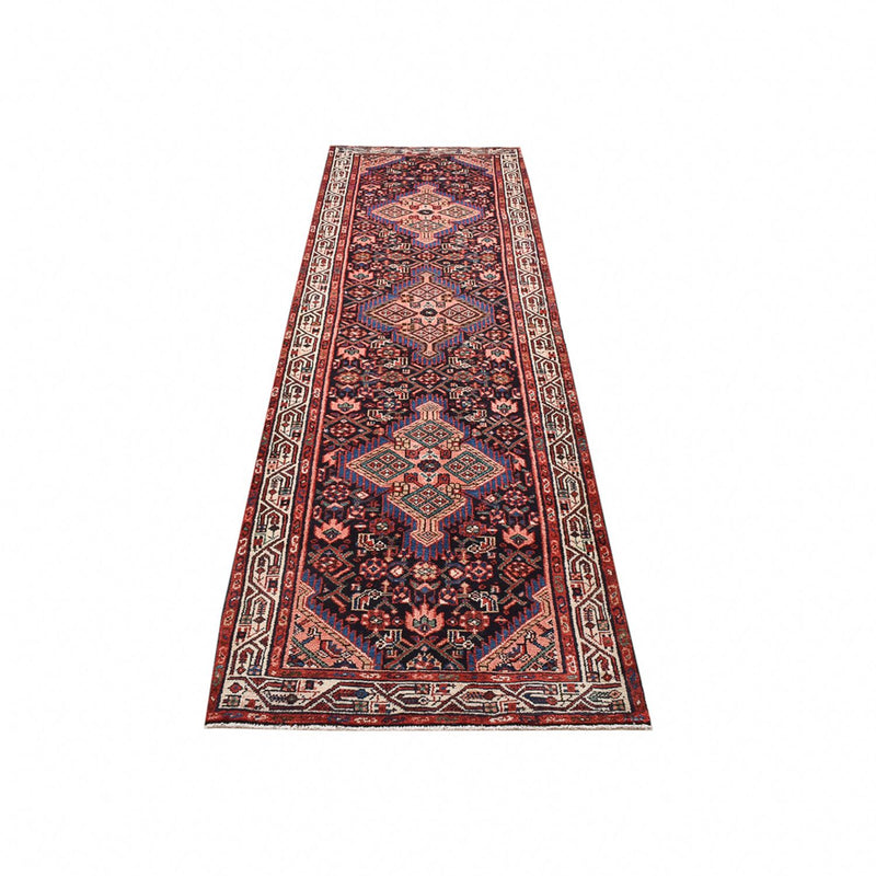 Hamadan Teppich 86x293cm - Perserteppich - mehrfarbig