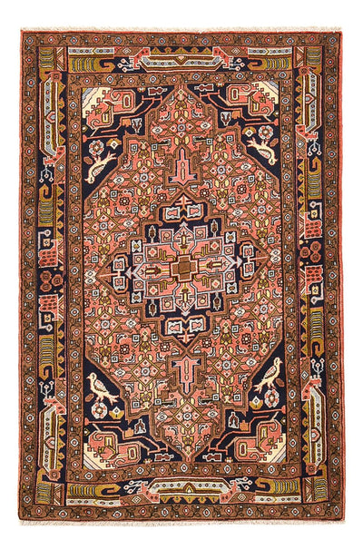 Kolyai Teppich 102x160cm - Perserteppich - hellrot