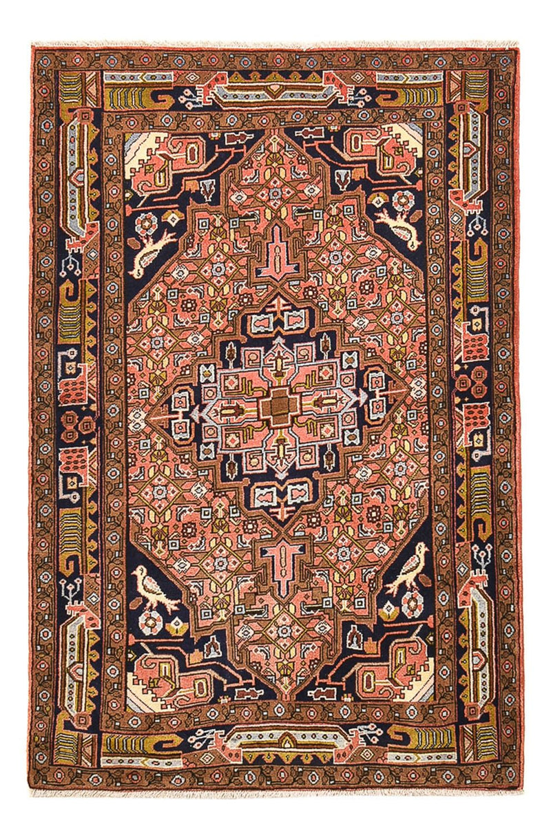 Kolyai Teppich 102x160cm - Perserteppich - hellrot