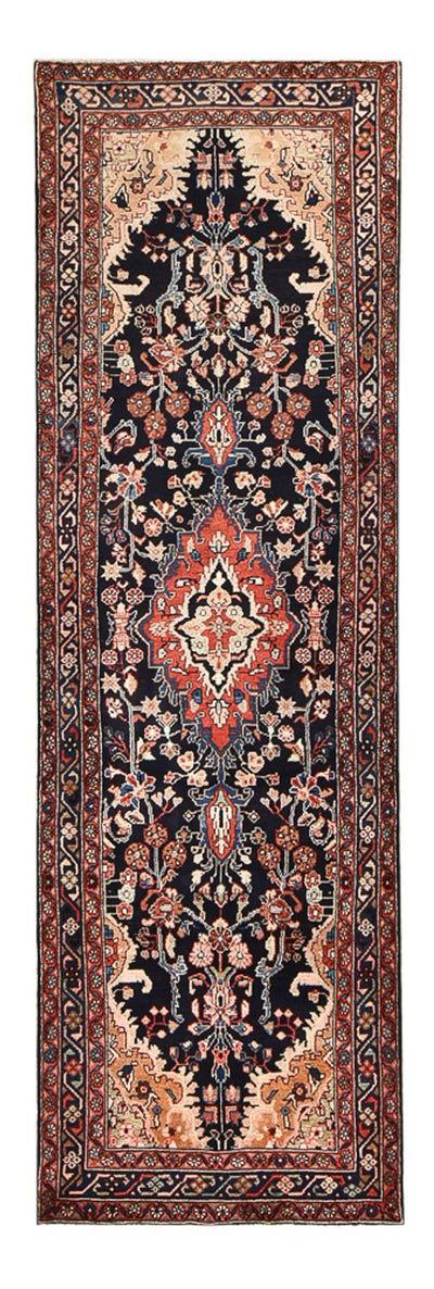 Mehraban Teppich 102x322cm - Perserteppich - dunkelblau