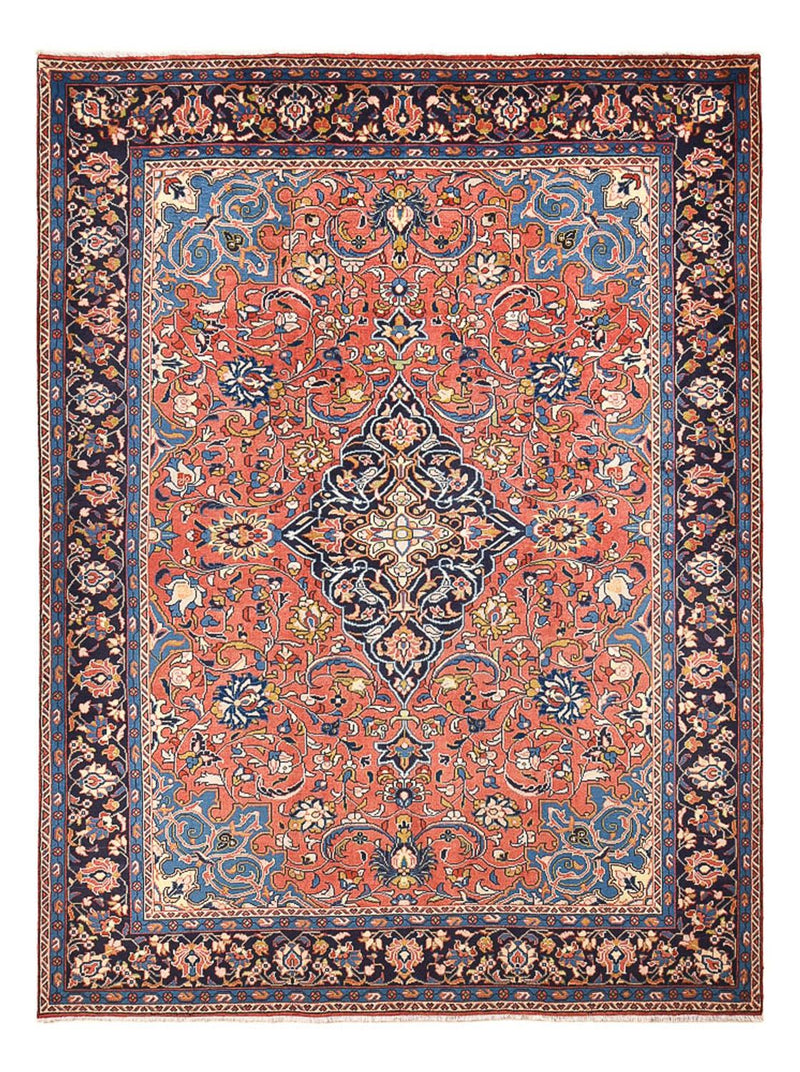 Mahal Teppich 213x290cm - Perserteppich - hellrot