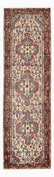Hamadan Teppich 86x298cm - Perserteppich - sand