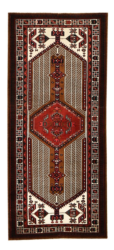 Sarab Teppich 100x220cm - Perserteppich - rot