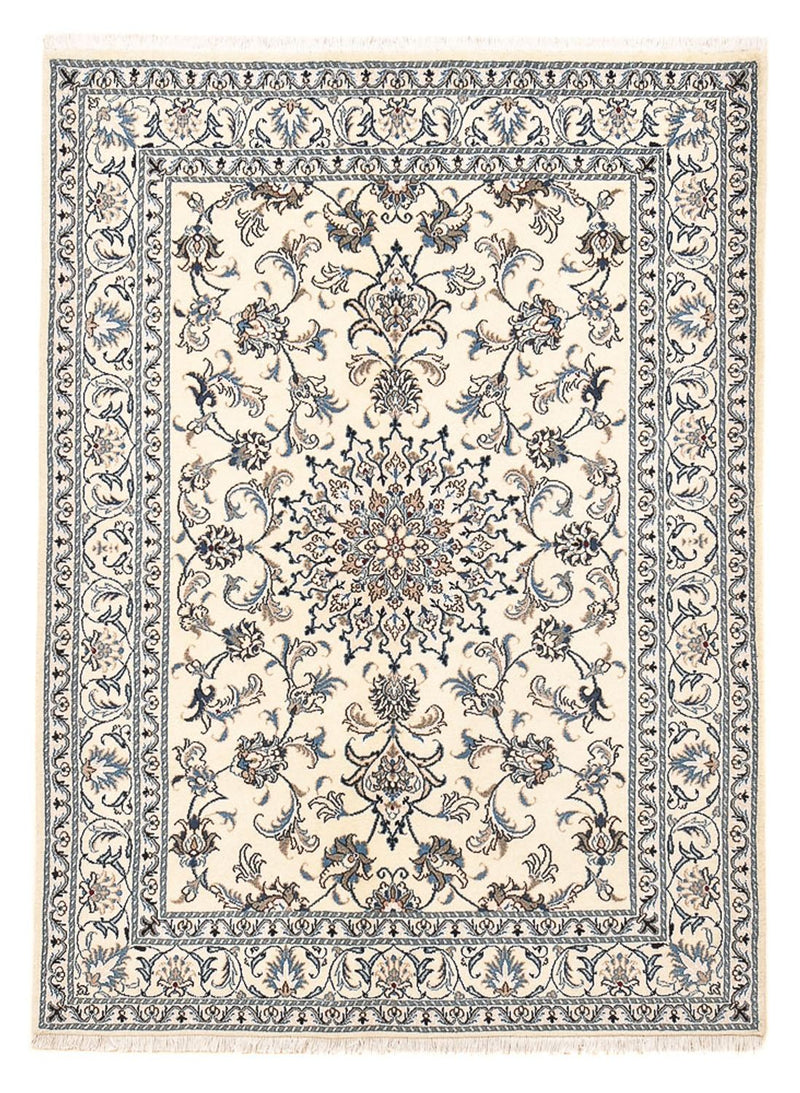 Perserteppich - Nain - 150 x 195 cm - hellbeige