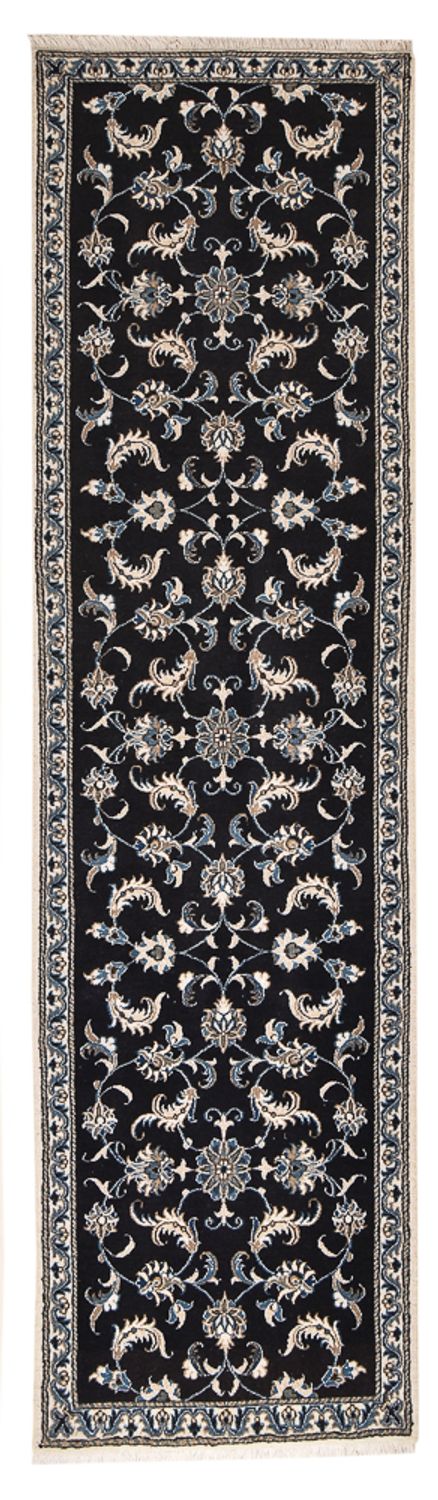 Nain - 12La Teppich 78x292cm - Perserteppich - dunkelblau