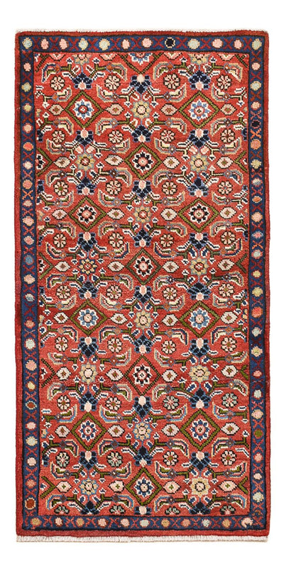 Mahal Teppich 64x129cm - Perserteppich - hellrot
