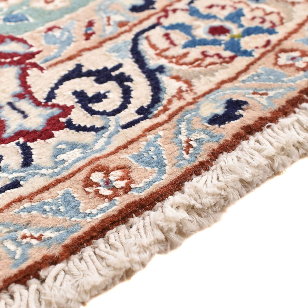 Nain - 9La Teppich 139x139cm - Perserteppich - hellgrün
