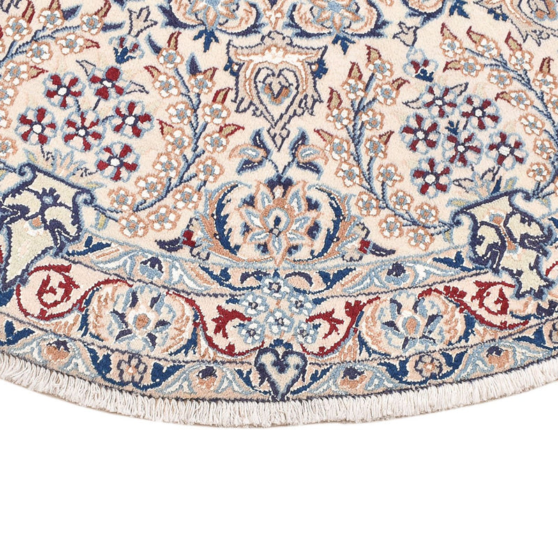 Nain - 9La Teppich 136x136cm - Perserteppich - grau