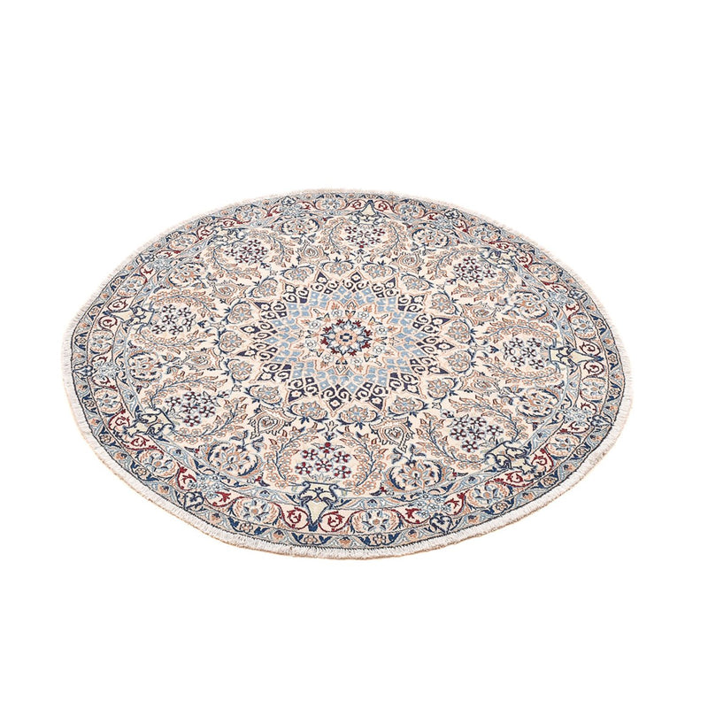 Nain - 9La Teppich 136x136cm - Perserteppich - grau