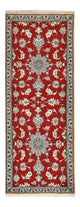 Läufer Perser - Nain - 80 x 209 cm - rot