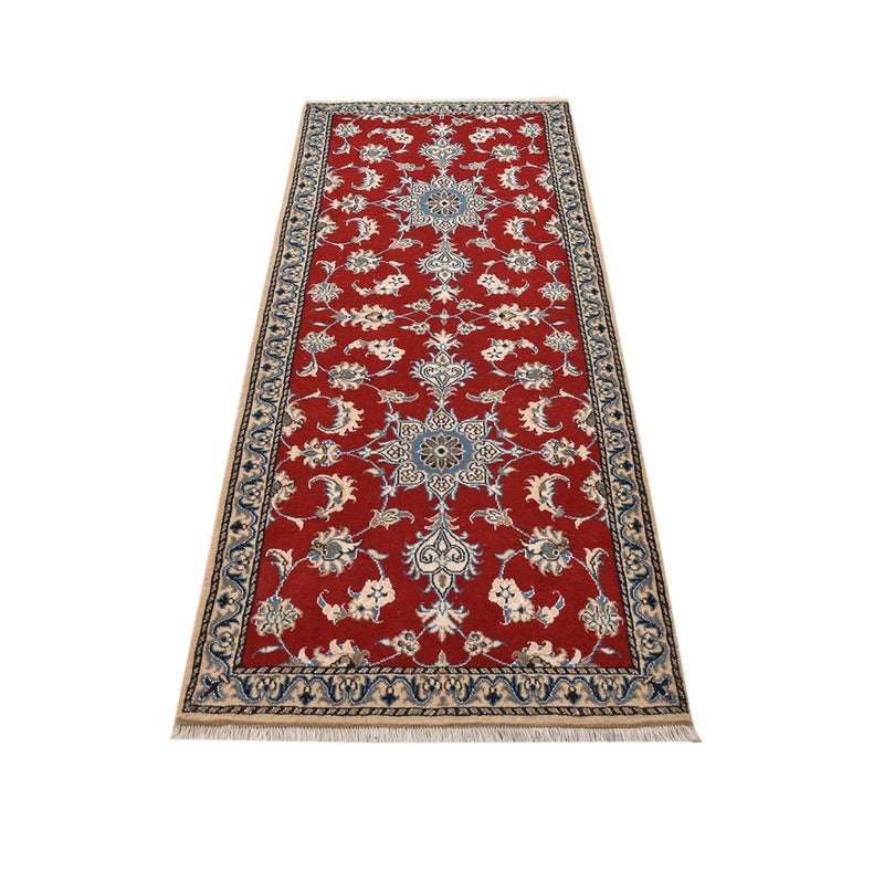 Läufer Perser - Nain - 80 x 209 cm - rot