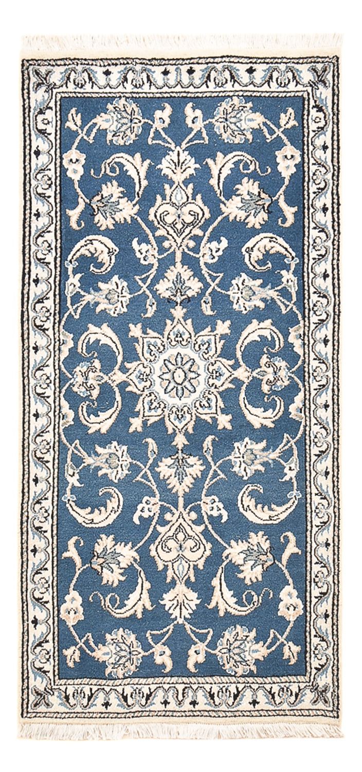 Nain - 12La Teppich 68x146cm - Perserteppich - blau