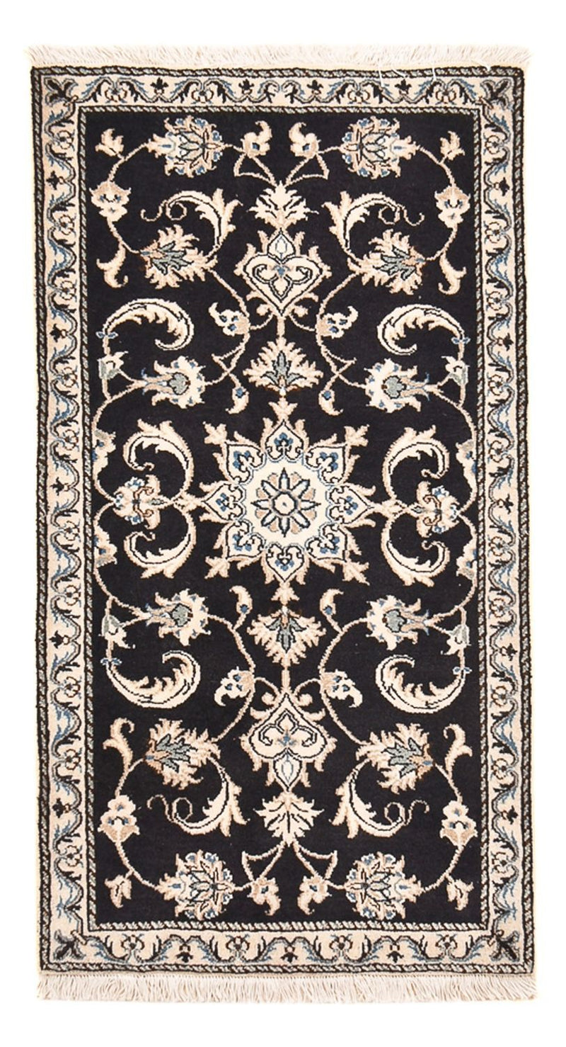 Nain - 12La Teppich 70x136cm - Perserteppich - dunkelblau
