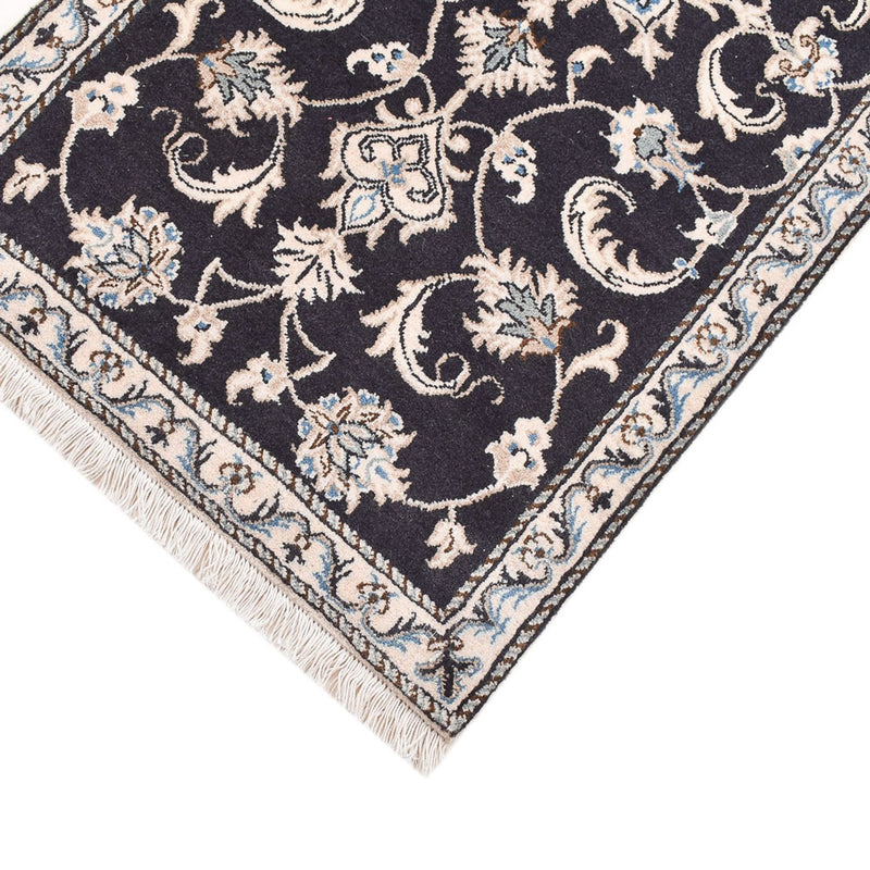 Nain - 12La Teppich 70x136cm - Perserteppich - dunkelblau