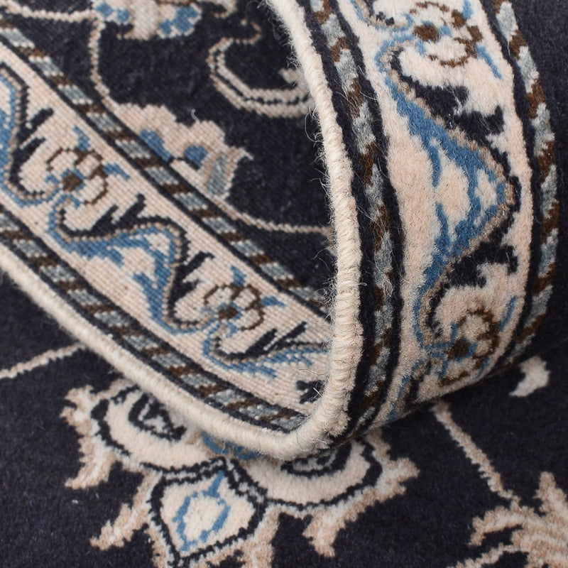 Nain - 12La Teppich 70x136cm - Perserteppich - dunkelblau