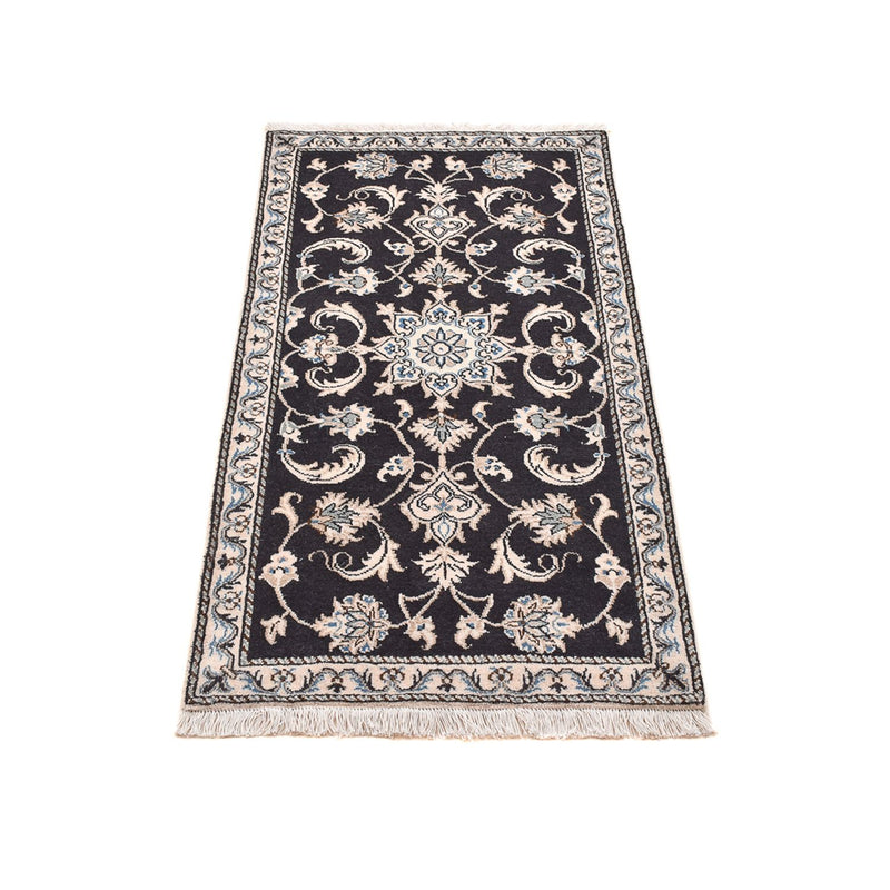 Nain - 12La Teppich 70x136cm - Perserteppich - dunkelblau