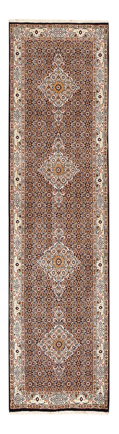 Moud Teppich 75x300cm - Perserteppich - hellbraun
