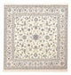 Nain - 6La Teppich 205x206cm - Perserteppich - hellgrau